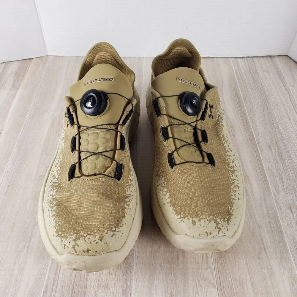 Under Armour SlipSpeed Mega Camel Sandstorm Training Shoe Size 10.5